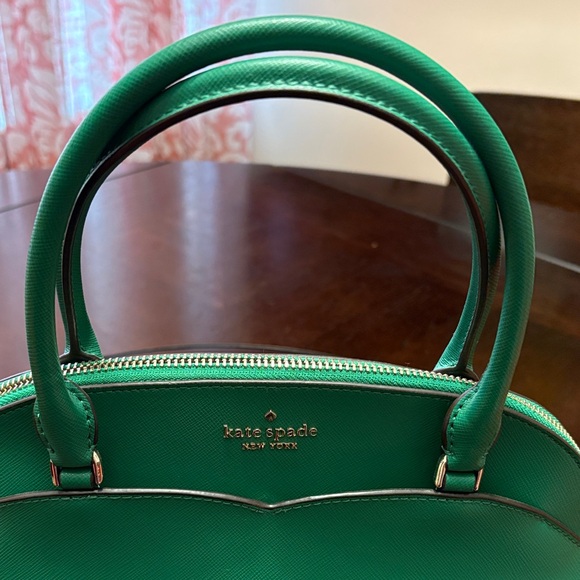 Kate Spade Emerald Green Satchel - Picture 2 of 6